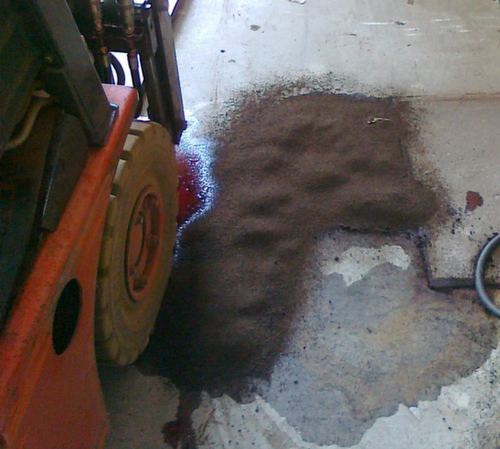 Natuurlijk oliebindmiddel-granulaat Cork Sorbkurkkorrelgrootte 0,5-4 mmopname 36,75 l/VE