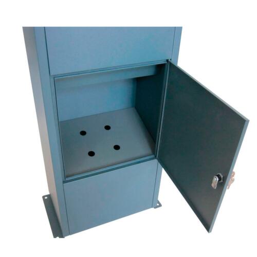 Vrijstaande pakketbus Victorian, mat antracietgrijs