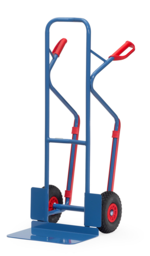 fetra stapelsteekwagen, draagvermogen 300 kg, polyurethaan banden