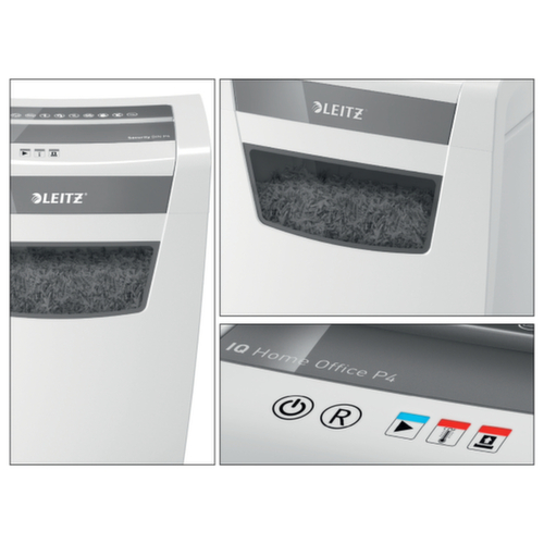 Leitz Papiervernietiger IQ Home Office, partikels 4x30 mm