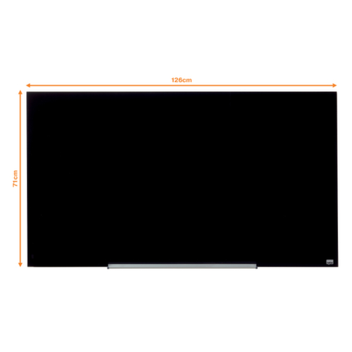 nobo Glazen magneetbord Impression Pro, hoogte x breedte 711 x 1264 mm
