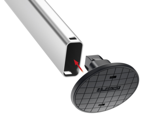 Hailo Set reservevoeten EasyClix Garden voor trapladder