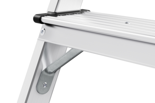 Hailo Tweezijdig vouwtrapje D60 StandardLine van aluminium, bordeshoogte 400 mm