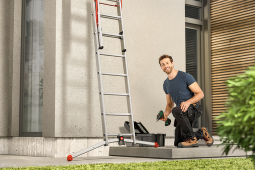 Hailo Driedelige multifunctionele reformladder S100 Profilot