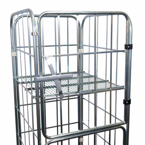 Inhanglegbord voor rolcontainer, breedte x diepte 700 x 705 mm