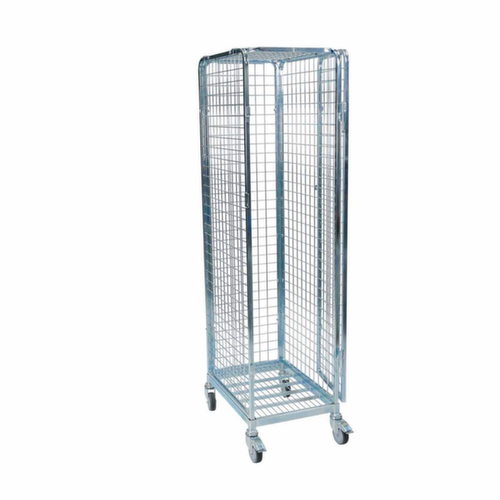 Veiligheidsrolcontainer, draagvermogen 500 kg, lengte x breedte 680 x 500 mm