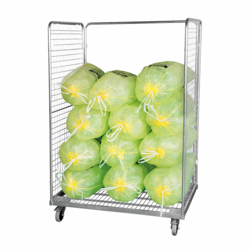 Rolcontainer, draagvermogen 600 kg, lengte x breedte 800 x 1200 mm