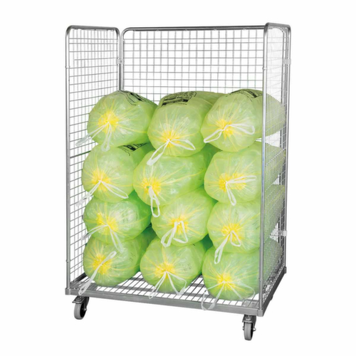 Rolcontainer, draagvermogen 600 kg, lengte x breedte 800 x 1200 mm