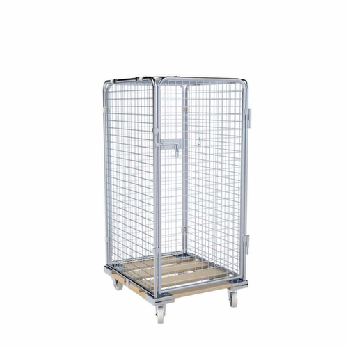 Veiligheidsrolcontainer ADB, draagvermogen 500 kg, lengte x breedte 810 x 724 mm