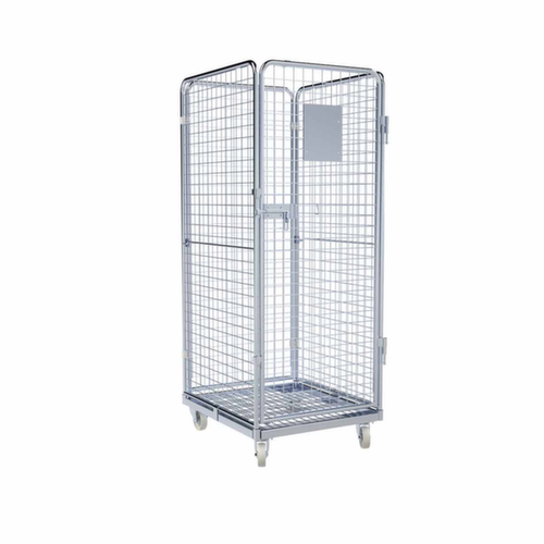 Rolcontainer rolltainer® ADB met deur, draagvermogen 500 kg, lengte x breedte 800 x 710 mm