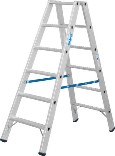 Krause dubbele ladder STABILO® Professional, 2 x 6 treden met R13-laag