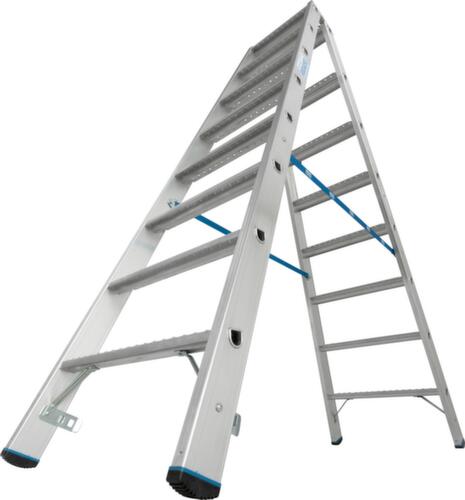Krause dubbele ladder STABILO® Professional, 2 x 8 treden met R13-laag