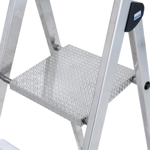 Krause trapladder MONTO® Solido® met bordes met gerstekorrelprofiel, 7 treden met profiel