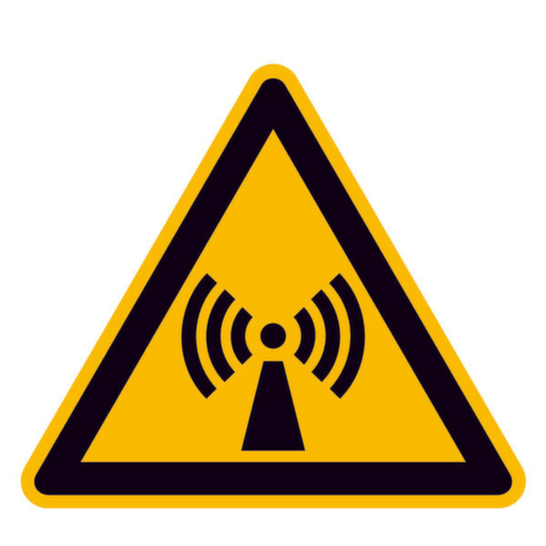 Waarschuwingsbord SafetyMarking® voor niet-ioniserende straling