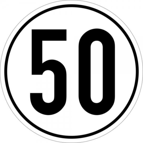 snelheidsbegrenzing SafetyMarking® 50 km/h volgens StVZO