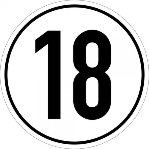 snelheidsbegrenzing SafetyMarking® 18 km/h volgens StVZO