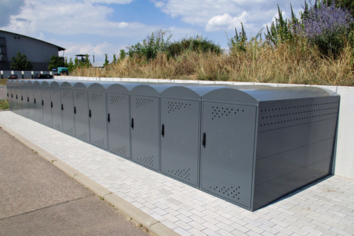 Fietsgarage BikeBox 1 G, aanbouwveld, breedte x diepte 850 x 2050 mm