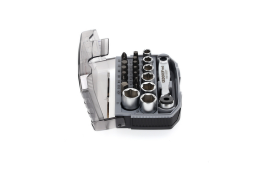 GEDORE R49005023 Dopsleutelset 1/4" 6-13mm +Bits 23 stuks