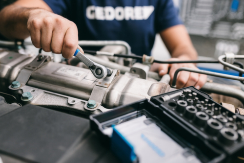 GEDORE 2093 U-20 omkeerbare ratel 1/4"