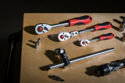 GEDORE R50000027 2K omkeerbare ratel 3/8 180 mm Omkeerhoek 5°