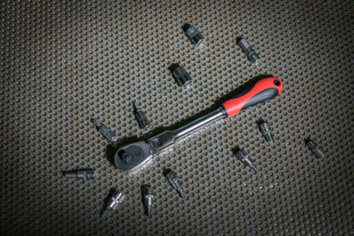 GEDORE R60120027 2K-scharnier omkeerbare ratel 1/2 292 mm RSW5°