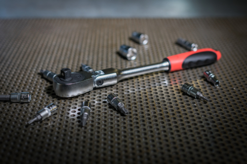 GEDORE R60120027 2K-scharnier omkeerbare ratel 1/2 292 mm RSW5°