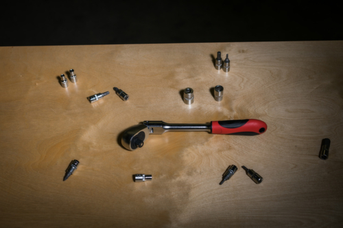 GEDORE R60120027 2K-scharnier omkeerbare ratel 1/2 292 mm RSW5°