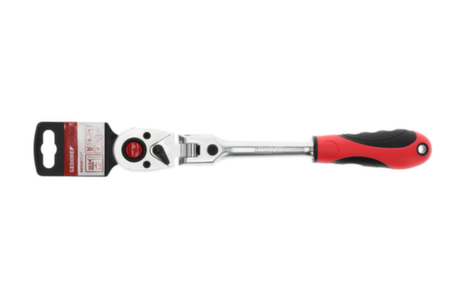 GEDORE R60120027 2K-scharnier omkeerbare ratel 1/2 292 mm RSW5°