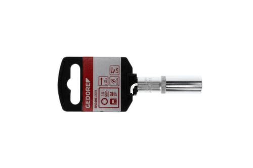 GEDORE RED R41001009 Inbus 1/4" zeskant 10 mm lengte 50 mm