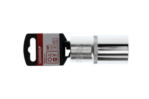 GEDORE RED R61103014 Dopsleutel 1/2" 12-punt 30 mm lengte 77 mm