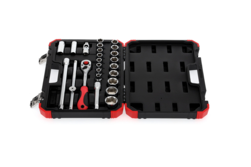 GEDORE R69003024 Dopsleutelset 1/2" 10-32mm 24 stuks