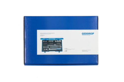 GEDORE D 19 EMU-20 Dopsleutelset 1/2"
