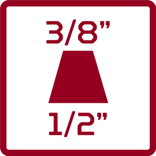 R67131002 Reductie-/magnificatieadapterset 6in2 2-delig