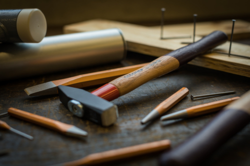 GEDORE 600 H-800 ROTBAND-PLUS fittershamer met hickory steel