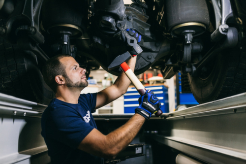 GEDORE 600 H-800 ROTBAND-PLUS fittershamer met hickory steel