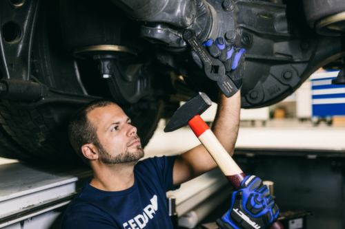 GEDORE 600 H-800 ROTBAND-PLUS fittershamer met hickory steel