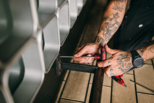 GEDORE R38672006 2C T-greep schroevendraaierset zeskant 2,5-8 mm