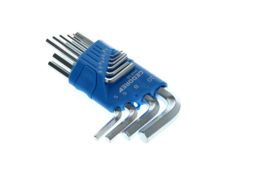 GEDORE H 42-10 Inbussleutelset in houder 10 stuks 1,3-10 mm