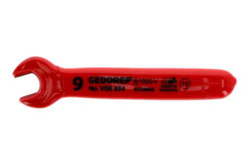 VDE 894 9 VDE steeksleutel 9 mm