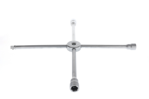 GEDORE 28 LRV Kruissleutel vrachtwagen 27x30x32x3/4" 4-kt 750x750 mm