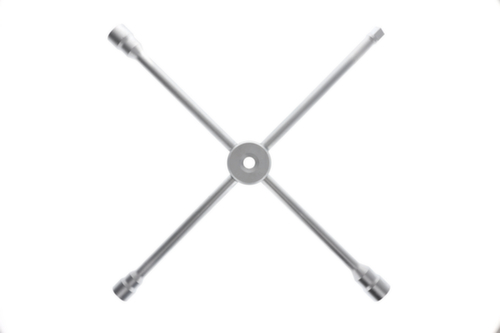 GEDORE 28 LRV Kruissleutel vrachtwagen 27x30x32x3/4" 4-kt 750x750 mm