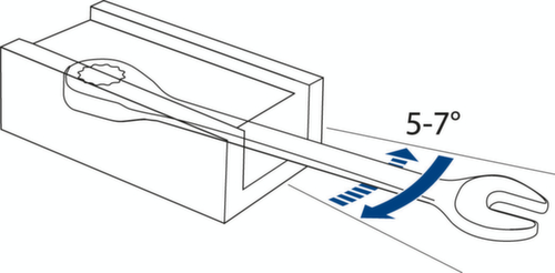 7 R 12 Steeksleutel met ringratel UD profiel 12 mm