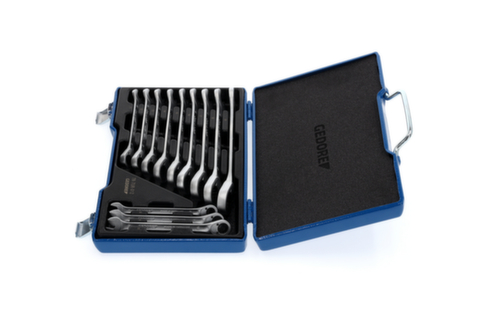 GEDORE 7 UR-012 Set steeksleutels met ringratel