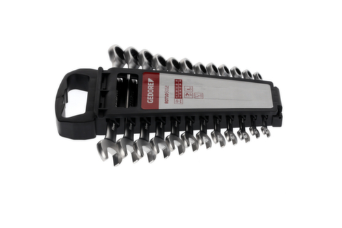 GEDORE R07105012 Combinatie ratel steeksleutelset SW8-19 mm 12 stuks