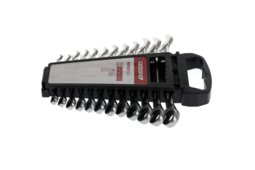 GEDORE R07105012 Combinatie ratel steeksleutelset SW8-19 mm 12 stuks