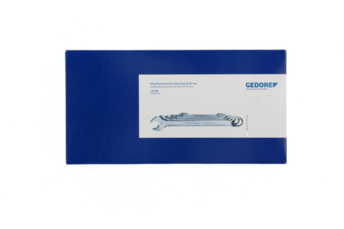 1 B-08 Combinatiesleutelset 8-delig 10-24 mm