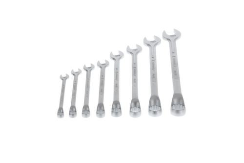 1 B-08 Combinatiesleutelset 8-delig 10-24 mm