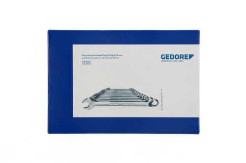GEDORE 1 B-0112 Combinatiesleutelset 12-delig 6-19 mm