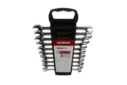 GEDORE R05905010 Combinatie ratel steeksleutel 10-19 mm 10 stuks