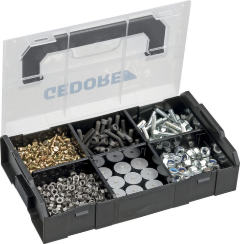 GEDORE 1102 L GEDORE L-BOXX Mini leeg incl. verdeler assortiment